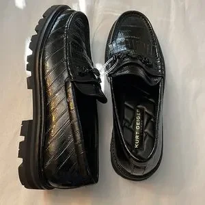 Kurt Geiger London Harley Patent Fringe Lug Sole Loafers Kurt Geiger | Shoes | Kurt Geiger London Harley Patent  main image 3